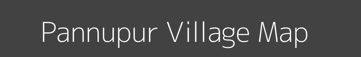 Map of Pannupur Village in Uttar Pradesh Image