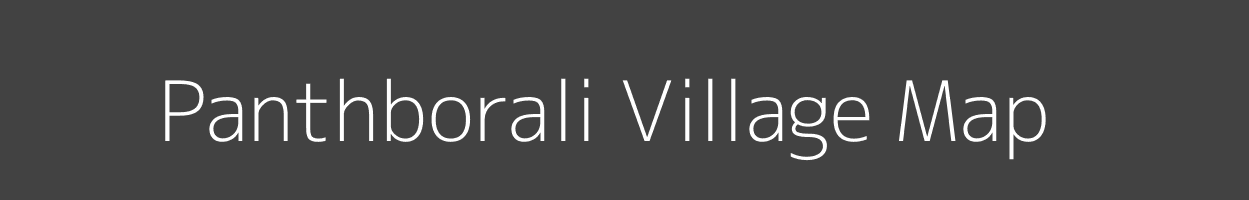 Map of Panthborali Village in Madhya Pradesh Image