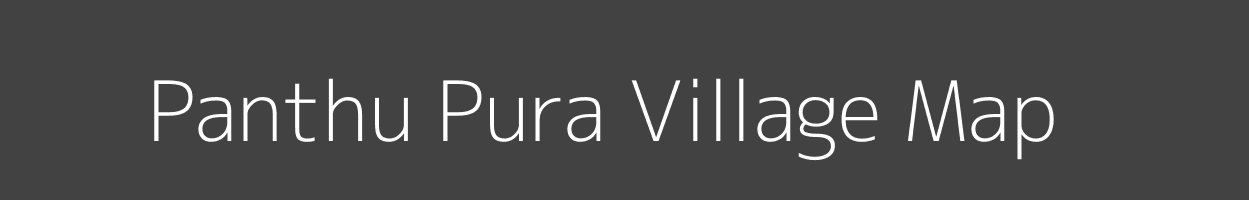 Map of Panthu Pura Village in Uttar Pradesh Image