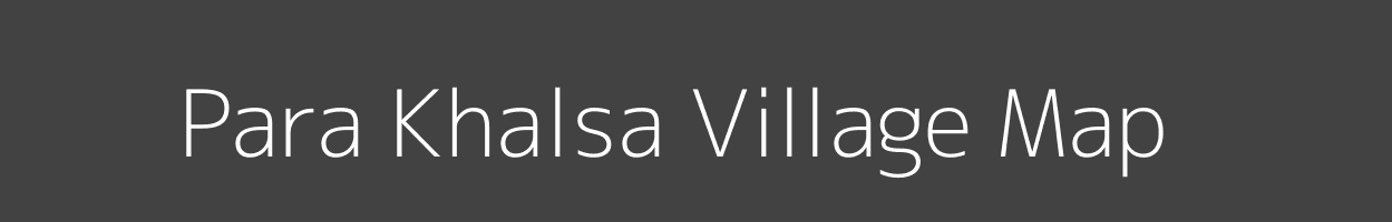 Map of Para Khalsa Village in Uttar Pradesh Image