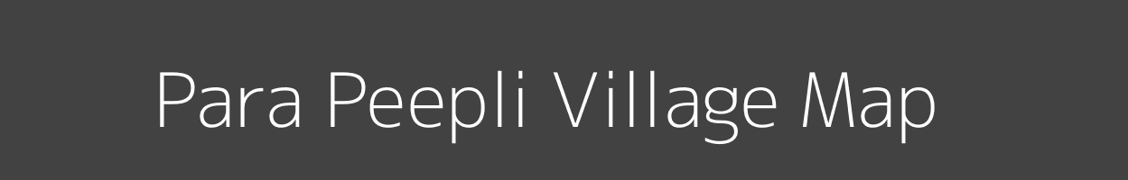 Map of Para Peepli Village in Rajasthan Image