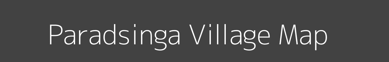 Map of Paradsinga Village in Madhya Pradesh Image