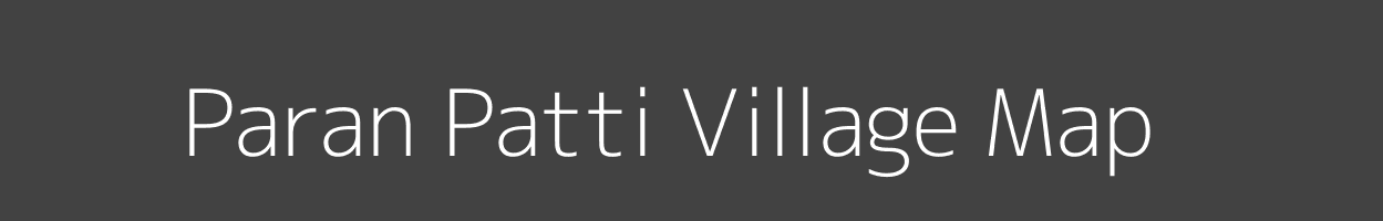 Map of Paran Patti Village in Uttar Pradesh Image