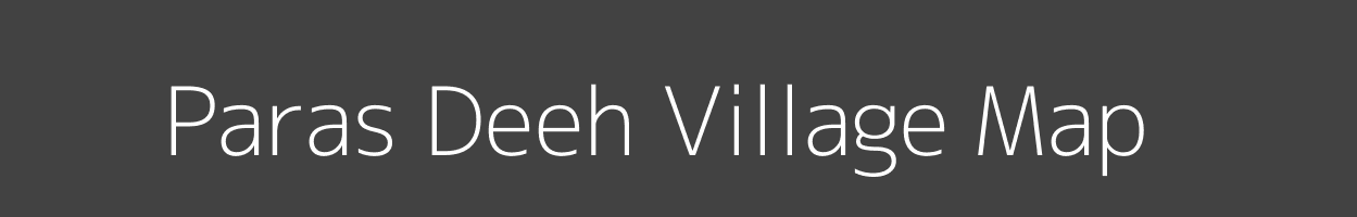 Map of Paras Deeh Village in Uttar Pradesh Image