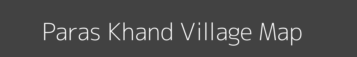 Map of Paras Khand Village in Uttar Pradesh Image