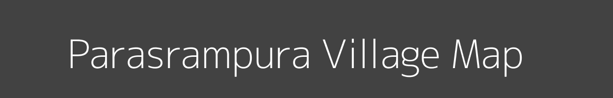 Map of Parasrampura Village in Rajasthan Image