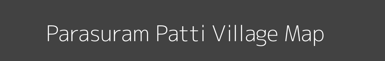 Map of Parasuram Patti Village in Uttar Pradesh Image