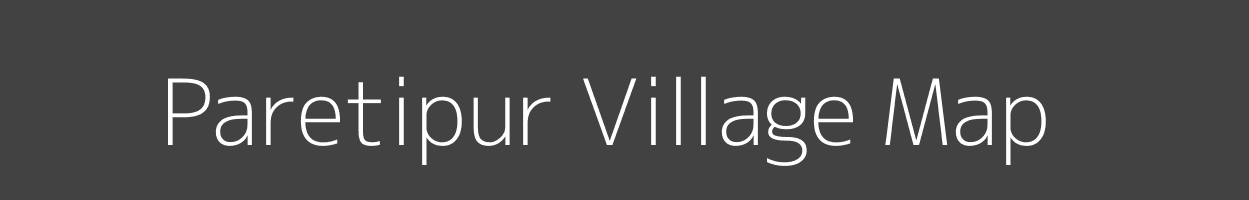 Map of Paretipur Village in Uttar Pradesh Image