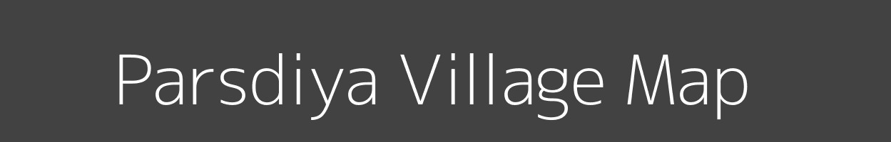 Map of Parsdiya Village in Madhya Pradesh Image