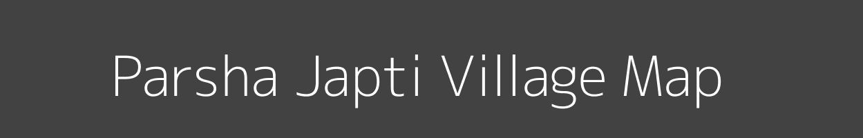 Map of Parsha Japti Village in Uttar Pradesh Image