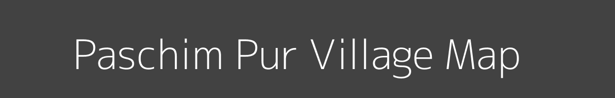 Map of Paschim Pur Village in Uttar Pradesh Image