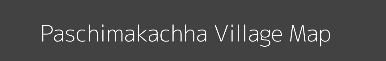 Map of Paschimakachha Village in Odisha Image