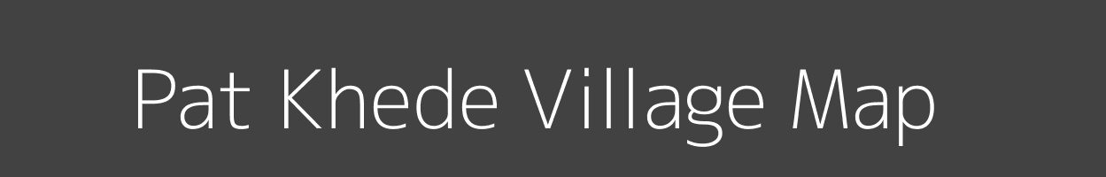 Map of Pat Khede Village in Maharashtra Image