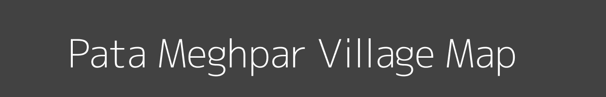 Map of Pata Meghpar Village in Gujarat Image