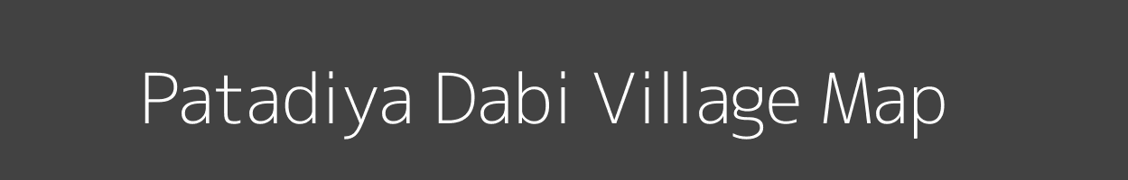 Map of Patadiya Dabi Village in Madhya Pradesh Image