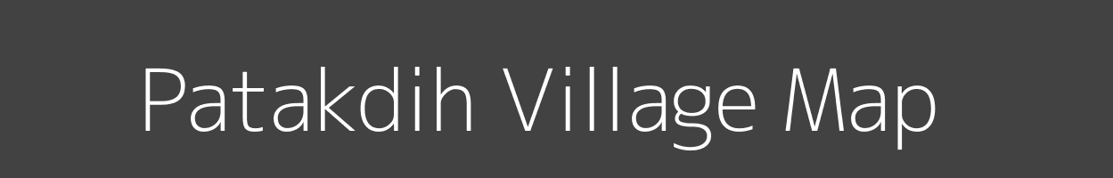 Map of Patakdih Village in Jharkhand Image