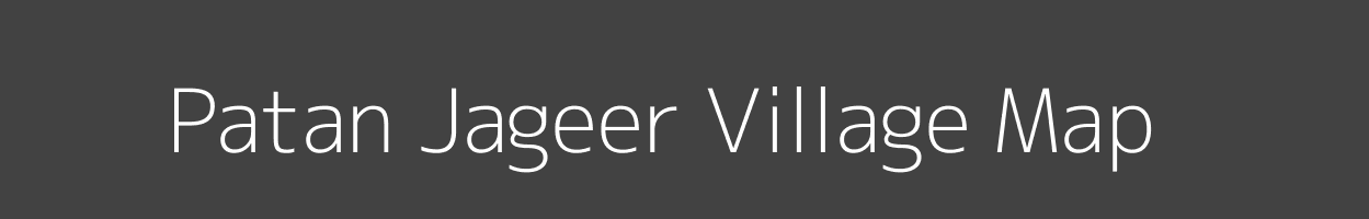 Map of Patan Jageer Village in Rajasthan Image