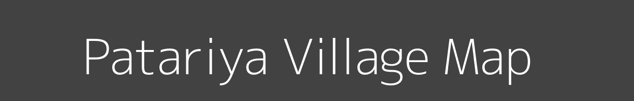 Map of Patariya Village in Madhya Pradesh Image