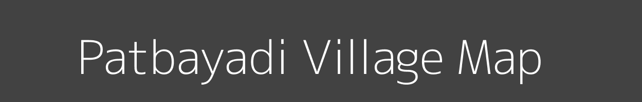 Map of Patbayadi Village in Madhya Pradesh Image