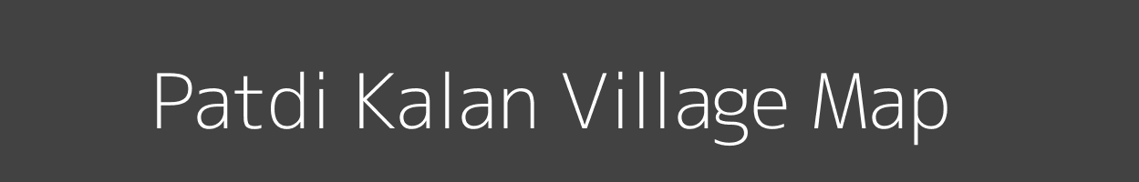 Map of Patdi Kalan Village in Madhya Pradesh Image