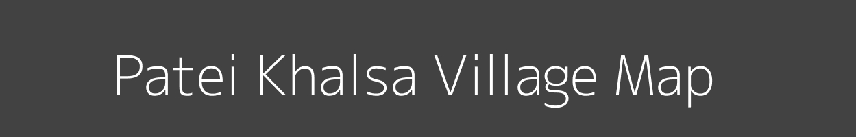 Map of Patei Khalsa Village in Uttar Pradesh Image