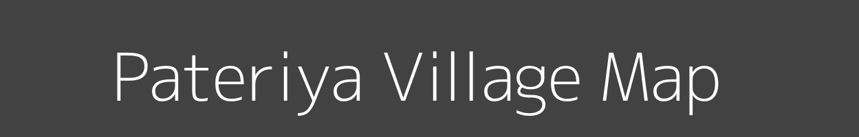 Map of Pateriya Village in Madhya Pradesh Image