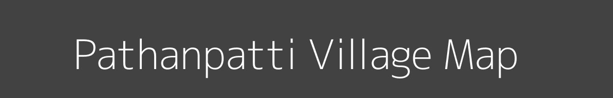 Map of Pathanpatti Village in Uttar Pradesh Image