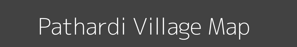 Map of Pathardi Village in Maharashtra Image