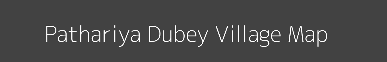 Map of Pathariya Dubey Village in Madhya Pradesh Image