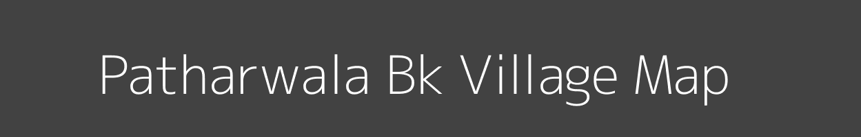 Map of Patharwala Bk Village in Maharashtra Image