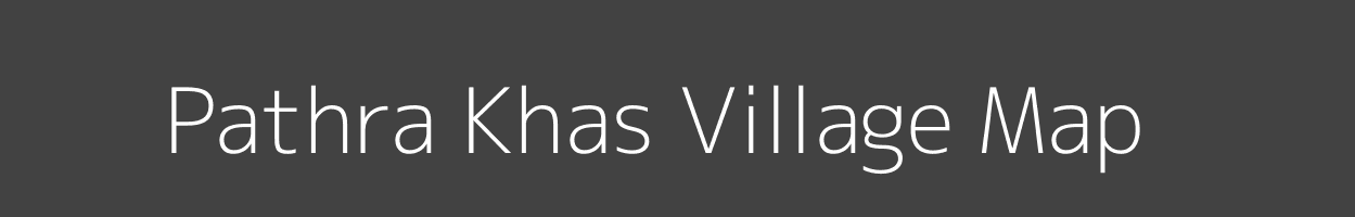 Map of Pathra Khas Village in Uttar Pradesh Image
