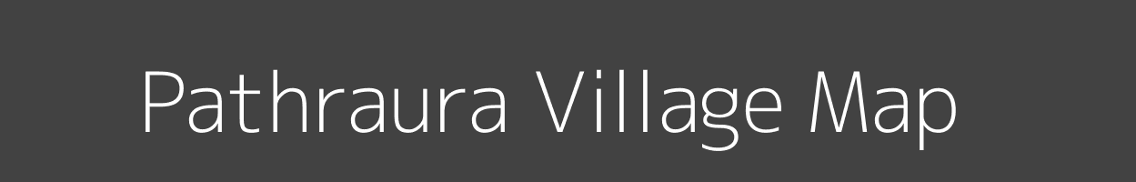 Map of Pathraura Village in Uttar Pradesh Image