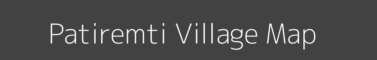 Map of Patiremti Village in Madhya Pradesh Image