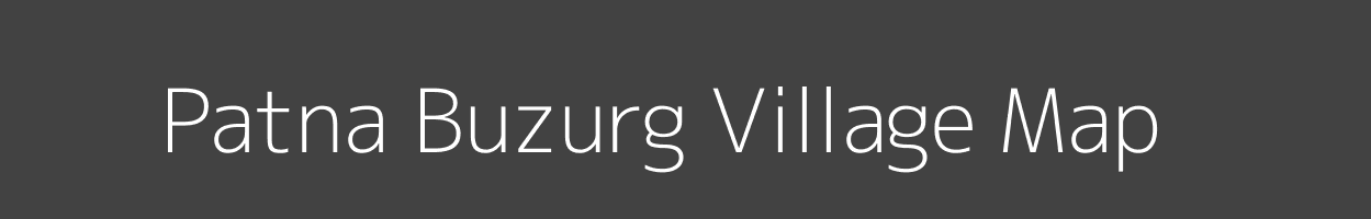 Map of Patna Buzurg Village in Madhya Pradesh Image