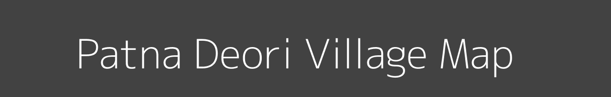 Map of Patna Deori Village in Madhya Pradesh Image