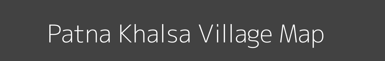 Map of Patna Khalsa Village in Uttar Pradesh Image