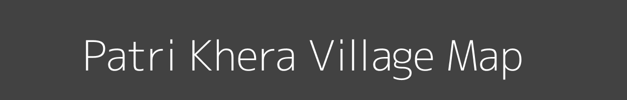 Map of Patri Khera Village in Rajasthan Image