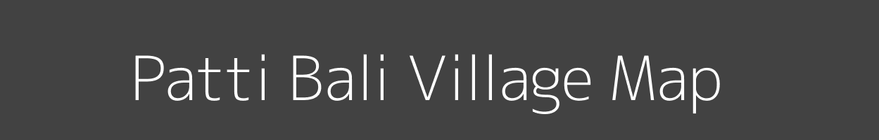 Map of Patti Bali Village in Bihar Image