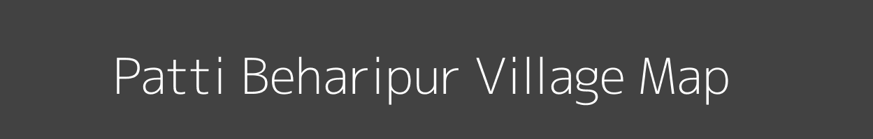 Map of Patti Beharipur Village in Uttar Pradesh Image