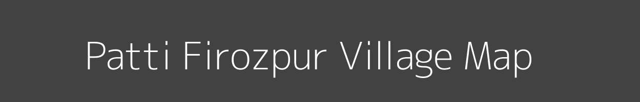 Map of Patti Firozpur Village in Uttar Pradesh Image