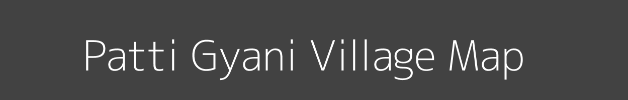 Map of Patti Gyani Village in Uttar Pradesh Image