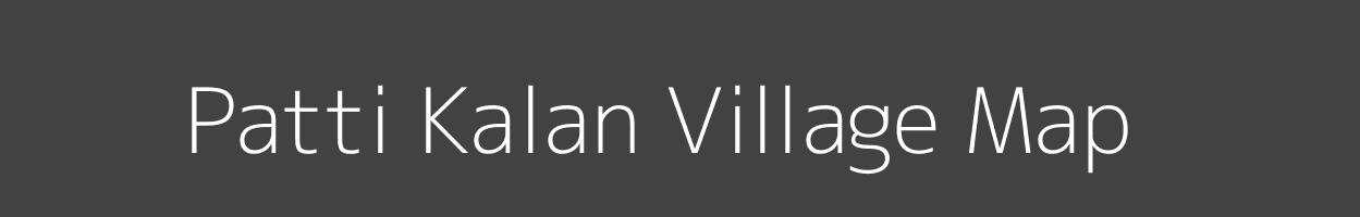 Map of Patti Kalan Village in Uttar Pradesh Image