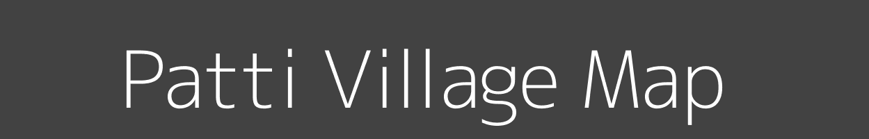 Map of Patti Village in Madhya Pradesh Image