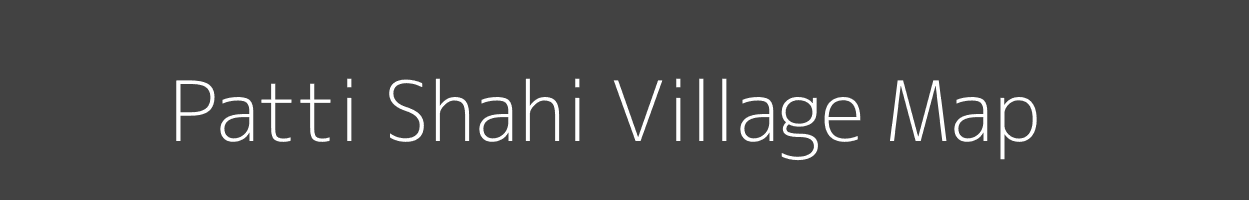 Map of Patti Shahi Village in Uttar Pradesh Image