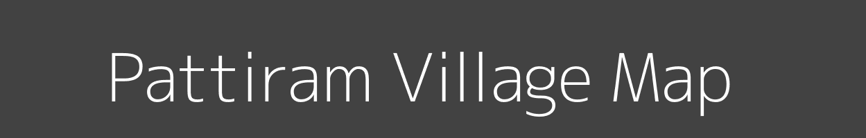 Map of Pattiram Village in Uttar Pradesh Image