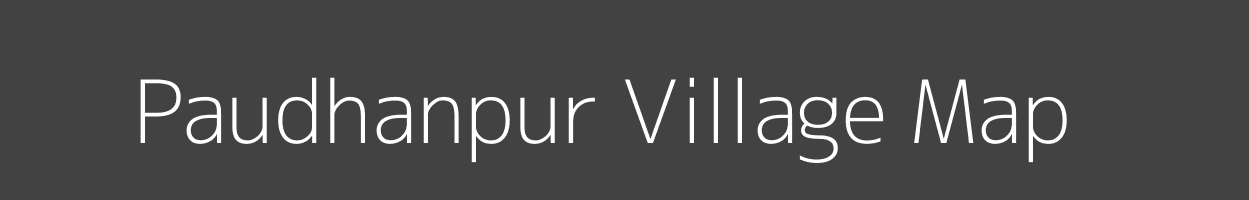 Map of Paudhanpur Village in Uttar Pradesh Image