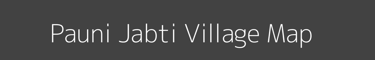 Map of Pauni Jabti Village in Uttar Pradesh Image