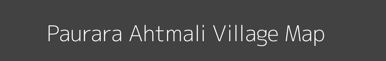 Map of Paurara Ahtmali Village in Uttar Pradesh Image