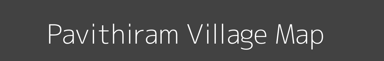 Map of Pavithiram Village in Tamil Nadu Image