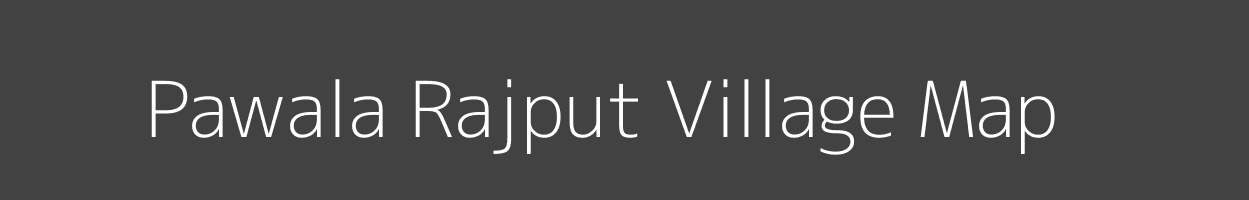 Map of Pawala Rajput Village in Rajasthan Image